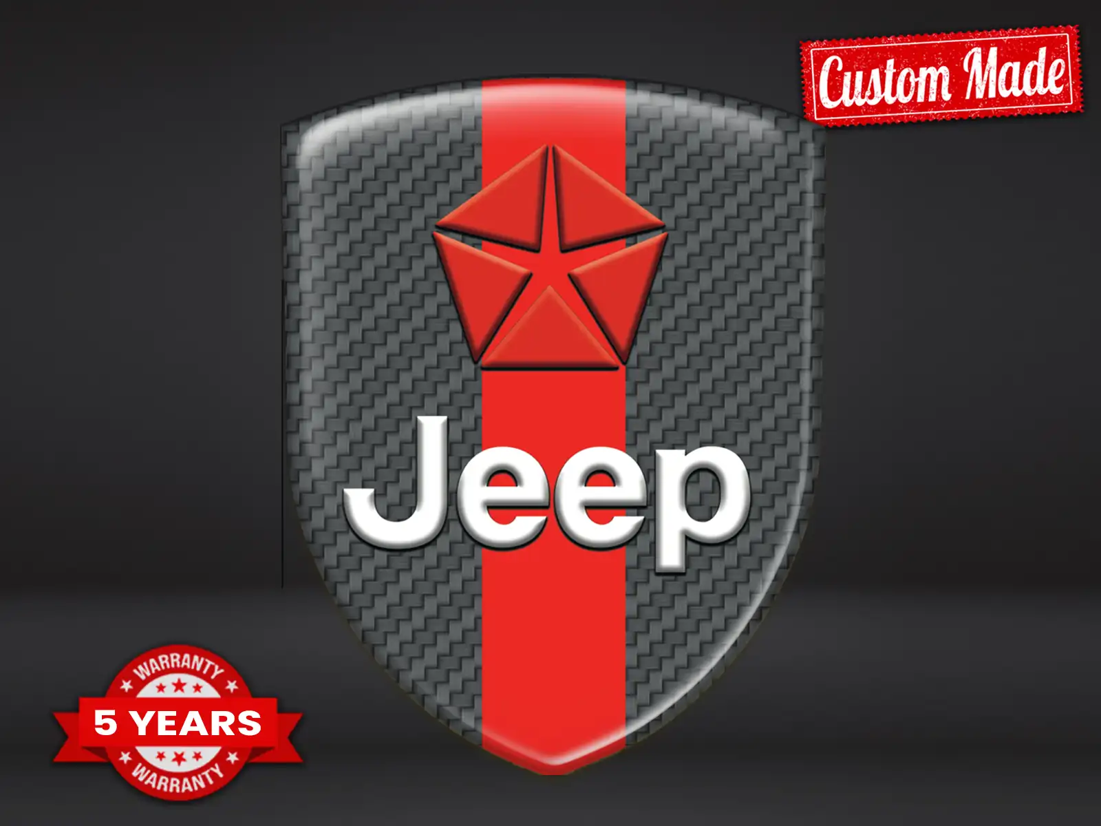 Jeep Adesivi Lunotto Auto Pro Max Chic Moderni Durevoli